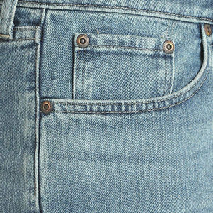 Shorts en jean délavé à imprimé droit, coupe ajustée et confortable, style été, vente en gros, faible MOQ - Product Image 6