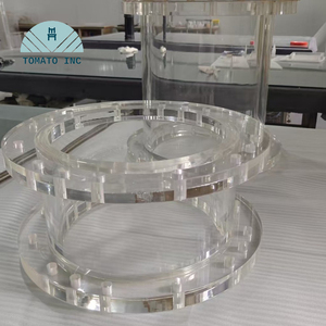Fabricación de Bridas de Acrílico y Acero Inoxidable Personalizadas TOMATO, Mecanizado CNC de PMMA para Procesamiento de Orificios Roscados en Acrílico - Product Image 3