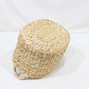 Panier de rangement en rotin ovale avec poignées, style rustique, multi-usages, très vendu - Product Image 6