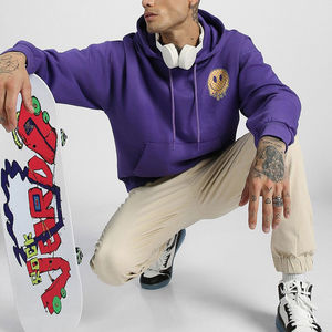 Sweat-shirts à capuche pour hommes avec logo personnalisé, style tendance, streetwear décontracté, prix abordable, OEM – Meilleure qualité 2026 - Product Image 4