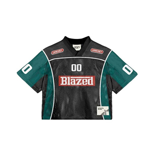 Maillot de football américain et de soccer pour homme en tissu mesh, conception personnalisée par sublimation numérique, collection 2026 - Product Image 4