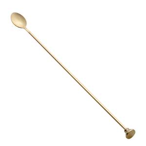 Cuillère à bar en métal décorative, long manche, ustensile de mélange pour cocktails, agitateur de boissons, outil de barman professionnel élégant, accessoires de bar - Product Image 4