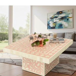 Base para Pastel con Incrustaciones de Hueso de Primera Calidad, Pieza Decorativa para Servir, Tradebyd - Product Image 4