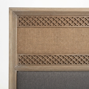 Modern MDF Framed <b>Upholstered</b> <b>Wall</b> Bed Headboard <b>Panel</b> Decorative Design for Bedroom Decor Specialty Sizes for Apartments/Villas - Product Image 3
