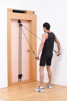 Poulie d'épaule ALLWINWIN SHP01 - 4 points fixes pour exercices de porte, thérapie physique des bras