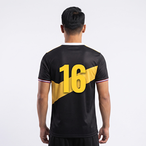 Camiseta de Fútbol con Cuello en V para Hombre, Impresión Sublimada, Transpirable, 100% Poliéster, Ropa Deportiva, Camisetas de Fútbol - Product Image 2