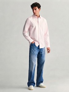 Chemise décontractée en lin tissé respirant à manches longues de couleur unie pour homme Enovate avec coutures invisibles et détection par aiguille pour l'été - Product Image 2