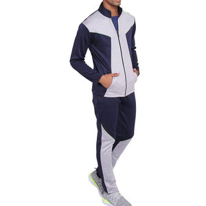 Conjunto Deportivo Premium para Hombre, Estilo Jogging, Color Sólido |   Chándal Solar Naranja Obsidiana Negro con Paneles en V |   Conjunto Deportivo con Cierre de Cremallera - Product Image 4