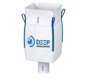 Bolsa Jumbo FIBC Personalizada de 500 kg, Bolsa de Contenedor a Granel de Polipropileno Tejido, Venta al por Mayor para Empaque de Arena, Grava y Cemento para Construcción - Product Image 2