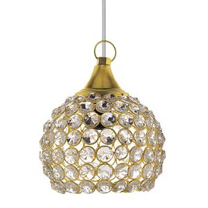 Lámpara Colgante de Cristal Dorado Edison con Acabado en Latón, Ecológica, NUEVO PRODUCTO para Bodas y Fiestas de Lujo - Product Image 4