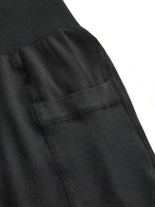 Leggings sin Costuras para Mujer, Efecto Push-Up, Control de Abdomen, Cintura Elástica, Color Sólido, Pantalones de Yoga, Leggings Deportivos para Mujer con Bolsillos - Product Image 4