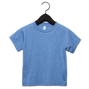 เสื้อยืดเด็กผ้าฝ้ายแท้ 100% แบบเรียบ ไม่มีลาย พร้อมป้าย สามารถสกรีน พิมพ์ลาย ปักโลโก้ได้ เสื้อยืดเด็กสำหรับเด็กชายและเด็กหญิง - Product Image 5