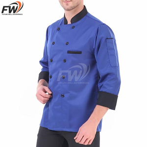 Chaqueta de Chef de Alta Calidad en Oferta, Chaqueta de Chef de Manga Larga, Uniformes de Hotel Suaves y Cómodos para Hombres y Mujeres - Product Image 2