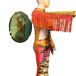 Traje de Danza para Mujer, Tejido Elástico, Ajustado, de una Pieza, para Actuaciones, Cómodo para Prácticas en el Escenario - Product Image 4