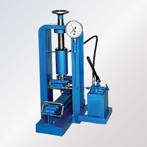 Machine d'essai de flexion hydraulique manuelle avec manomètre pour l'inspection des matériaux - Product Image 1