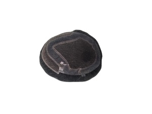 Peluca de Cabello Humano Virgen Remy Indio, Tupé con Ondas Naturales, Trama Única para Prótesis Capilares de Encaje - Product Image 6