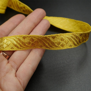 Trenzas Metálicas de la Mejor Calidad con Diseño en Relieve, Trenzas Nuevas Personalizadas para Coser, Decoración de Ropa, Adornos para Prendas - Product Image 1