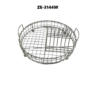 Luxury Decorative Wire <b>Basket</b> for Modern Home and Office InteriorsStylish Handmade Stainless Steel <b>Basket</b> Organizer with <b>Stands</b> - Product Image 1