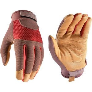 Guantes de Jardinería Premium para Hombre y Mujer, Mangas Extra Largas de Cuero Vacuno, Palmas Transpirables de Piel de Cabra, para Jardinería y Trabajo con Rosas - Product Image 6