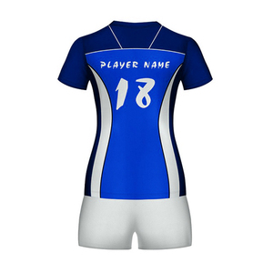 Uniformes de Voleibol al por Mayor de Alta Calidad, Impresos, 100% Poliéster, Manga Corta, Gran Cantidad, Diseños de Alta Calidad - Product Image 3