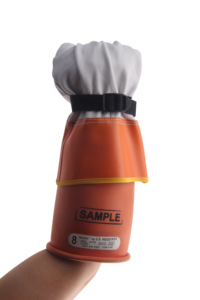 Gants de sécurité en PU, thermiques, non doublés, jaunes et blancs, longueur 36 cm, largeur de la paume 15 cm, pour usage extérieur en hiver - Product Image 6