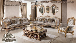 Meubles de salon sculptés haut de gamme européens ensemble de canapés en bois de teck de qualité supérieure pour le salon acheter un ensemble de canapés 7 places pour la maison - Product Image 6