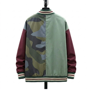 Wholesale <b>Men</b> Sublimated <b>varsity</b> <b>Jackets</b> OEM Custom Logo Long Sleeves Casual <b>Bomber</b> <b>Jacket</b> <b>Men</b> For <b>Men</b> Top Selling <b>Varsity</b> - Product Image 2