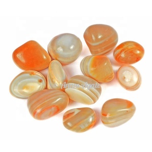 หินอาเกตแกะสลักหินอาเกตสีเขียวรูปเกล็ดหินอัญมณีใช้ในการรักษา - Product Image 5