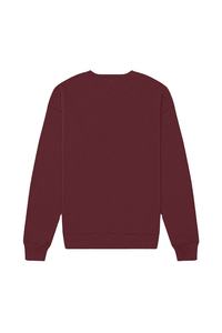Sweat-shirt à capuche surdimensionné en coton molletonné lourd à manches longues, imprimé sur mesure, uni, sans cordon - Product Image 2