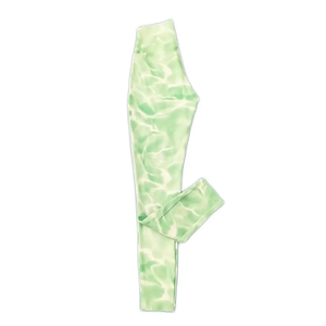 Pantalons de yoga sur mesure pour femmes, taille américaine, haute qualité, avec poches, leggings de sport taille haute, vente en gros - Product Image 2