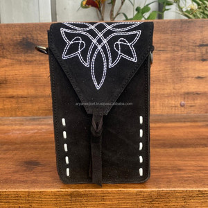 กระเป๋าสะพายข้างใส่โทรศัพท์มือถือหนังกลับบูตหนังกลับสำหรับผู้หญิงกระเป๋าใส่โทรศัพท์มือถือหนังแท้หรูหราสำหรับช้อปปิ้ง - Product Image 3