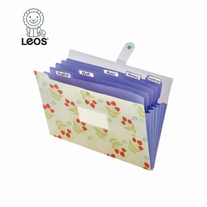 Bìa Đựng Hồ Sơ PP 6 Ngăn In Theo Yêu Cầu Có Nút Đóng - Product Image 1