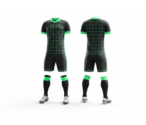 Breathable Soccer Uniform Full Sublimation Kit | <b>Men</b> Women Youth Sizes | Lightweight Quick Dry Training Sportswear - Product Image 4