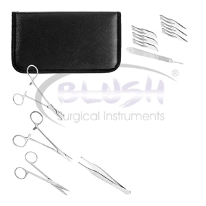 Podiatry Students Kit 7-Piece Foot Care Training Manicure Practice Instruments Steel Luxurious Toenail Care By <b>Blush</b> Surgical - Product Image 3