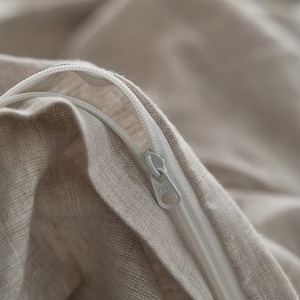 Parure de lit en lin français 100 % naturel, housse de couette rafraîchissante, draps en lin texturé épais – Vente en gros - Product Image 6