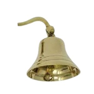 Cloche de bateau nautique en laiton au design vintage pour décoration murale, pour cadeau, pour décoration extérieure, pour décoration intérieure, pour décoration de bureaux - Product Image 2