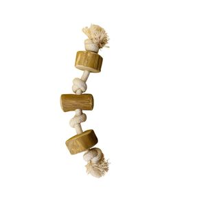 ไม้กาแฟธรรมชาติสำหรับสุนัขกัดเล่น พร้อมเชือกฝ้ายเพื่อสุขภาพฟัน - Product Image 5