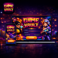 Perangkat Lunak Game Keterampilan Berbasis Koin Game Vault untuk Pusat Permainan IOS/Android/PC/Tablet/Online