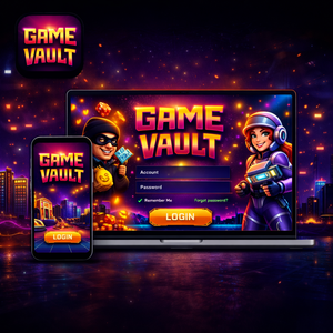 Game Vault Coin Operated Skill Game Software for Game Center IOS/<b>Android</b>/PC/<b>Tablet</b>/Online - Product Image 1