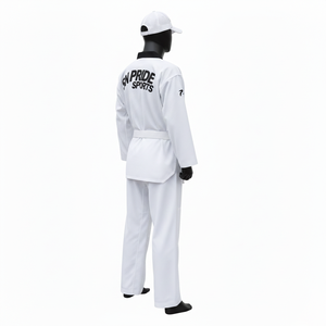 Traje de Taekwondo de Artes Marciales Hecho a Medida, Servicio OEM, Ropa de Karate y Judo, Kimono de Jujitsu de Alta Calidad para Entrenamiento, Uniforme de Taekwondo - Product Image 2