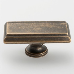 Rustic Brass Door Knob Solid Round Design Vintage Finish for Wooden Door Hardware - Product Image 4