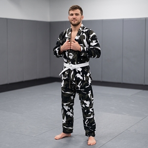 Camouflage Digital Print Judo Gi <b>Set</b> 100% Cotton Martial Arts Uniform Breathable Durable Unisex Adult Training Wear 100g OEM - Product Image 5