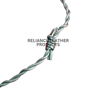 Cordon en cuir torsadé en cuir de vachette de 2 mm, couleur argent métallisé, pour la fabrication de bijoux, durable, flexible, fournisseur OEM en gros pour l'exportation - Product Image 2