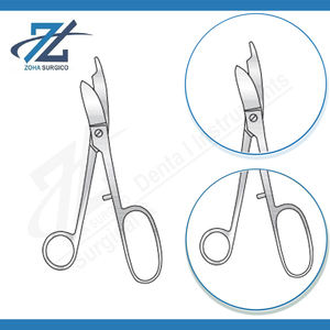 Tijeras de Yeso Manuales de Alta Calidad para Hombres, 240 mm, Acero Inoxidable Quirúrgico, Certificación CE, Instrumentos Reutilizables, Hechas en Pakistán - Product Image 3