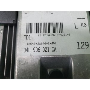 ECU และโมดูลคอมพิวเตอร์มือสองขนาด A4 รุ่น 04L906021CA - Product Image 3