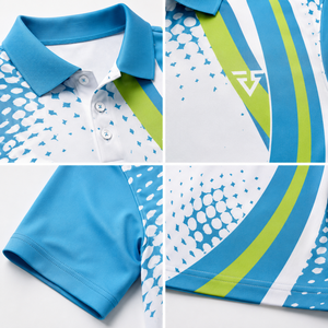 Custom Sublimation Printed Men's Sports <b>Polo</b> Shirt Quick Dry Breathable <b>Golf</b> Tennis Team Jersey Casual Athletic Wear Wholesale - Product Image 3