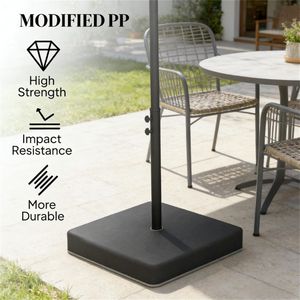 Base per Ombrellone da Giardino Nera, Solo Base per Ombrelloni e Supporti da Esterno - Product Image 2