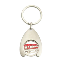 Porte-clés jetons de chariot de courses personnalisés, abordables, au design distinctif et unique, avec un savoir-faire détaillé et hautement fonctionnel