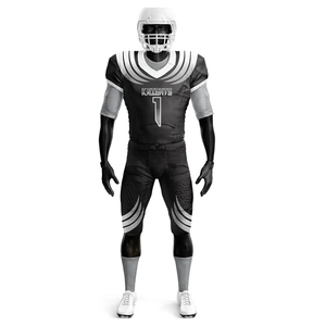 Maillot de football américain sublimé pour équipes, uniforme de match, tenue de club universitaire et scolaire, short imprimé, commande en gros - Product Image 4