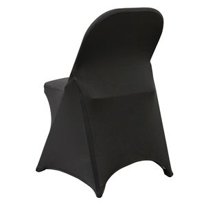 Coprisedie Universali in Spandex Pieghevoli, Metallizzati, Rimovibili, Lavabili, Protettivi, Elasticizzati per Matrimoni e Feste - Product Image 3